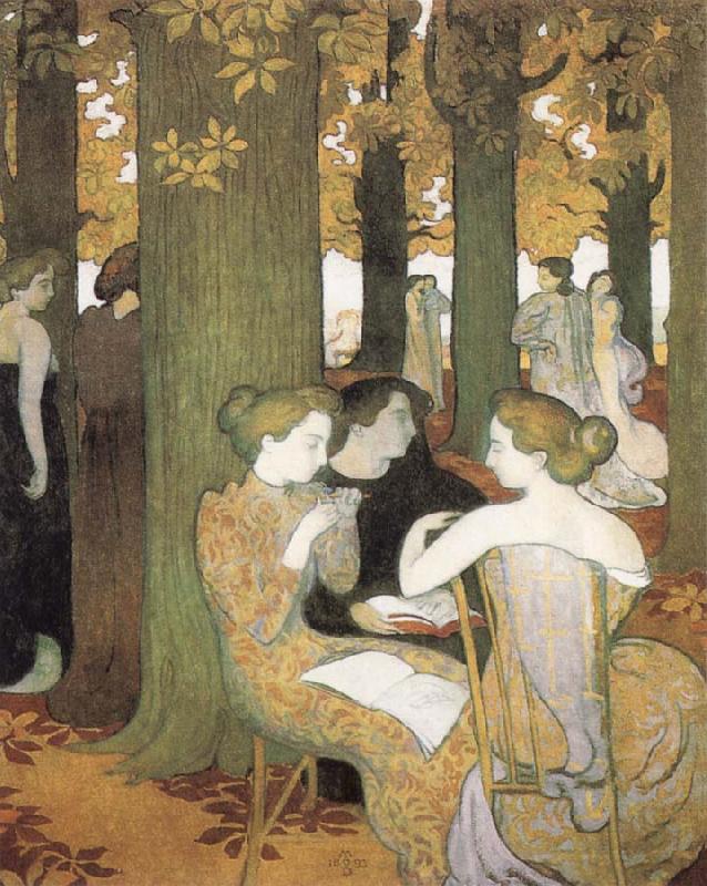 Maurice Denis The Muses oil painting image